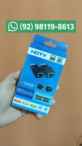 Adaptador Conector HDMI para rj45 - NOVO