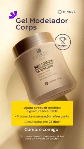 Gel redutor de medidas