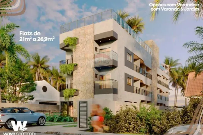 Apartamento Studio de 21m² em Serrambi!