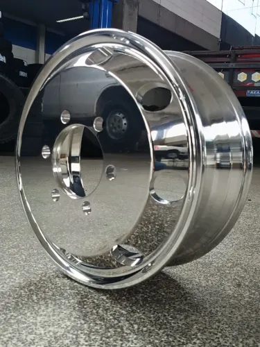 Roda 17,5 de Alumínio para Iveco (Furação para Iveco)