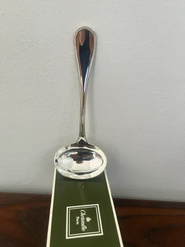 Colcha de molho chistofle prata