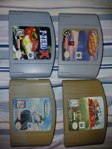 Lote cartuchos jogos N64 Nintendo 64