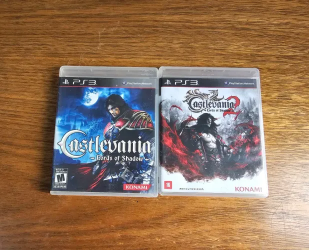 Coleção Jogos Castlevania PS3 - COMPLETOS
