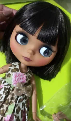 Blythe Tbl Doll Articulada Morena Tan - N Bjd Dal Barbie Pullip