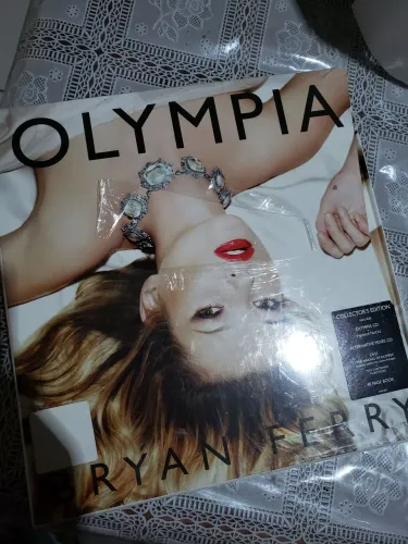 Box colecionador Olympia Bryan Ferry CD + DVD livro de 40 páginas 3 discos