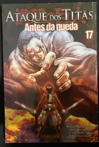 Mangá Ataque dos Titãs Antes da Queda - Volume 17
