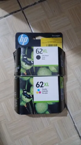 Kit Hp 62xl Black e Color original