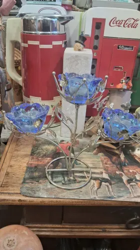 Candelabro belíssimo para 3 Velas