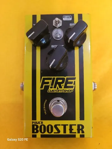Pedal Booster Fire Custom Shop