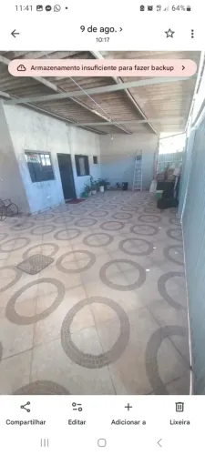 QR 116 Ótimo Lote 150 m² com Casa 2 Quartos/Suite Escriturada em Santa Maria - DF