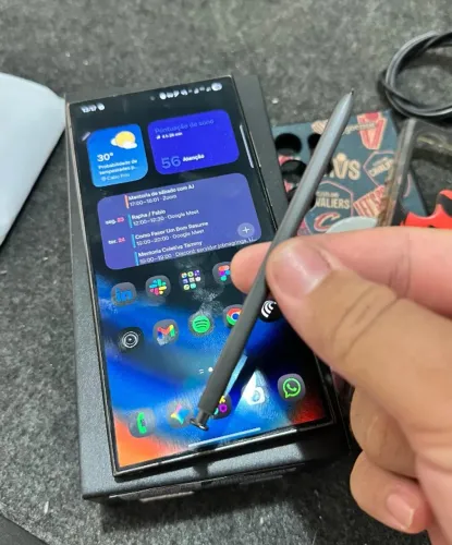Vendo ou Troco Galaxy S24 Ultra 512gb 12gb Ram Preto Titanio