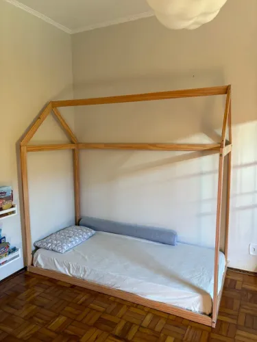 Cama Solteiro Montessori - Modelo Casinha