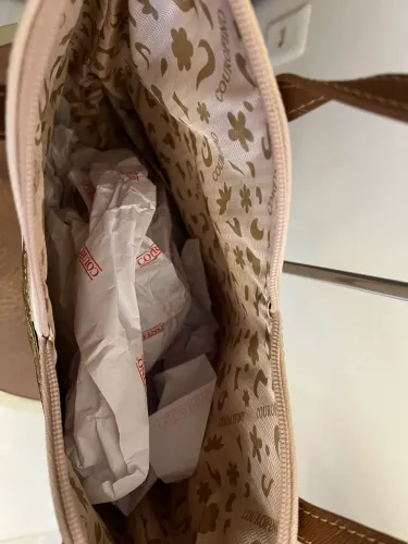 Bolsa grande de ombro marca Couro Fino