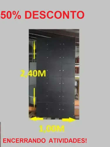 Armário MDF 18 Portas 2,40A x 1,00L x 0,40P 50% Desc. à Vista