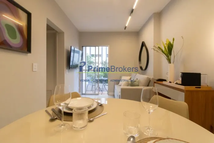 Apartamento mobiliado à venda 36 a.u 1 quarto - varanda - 1 Vaga- Bela Vista - São Paulo