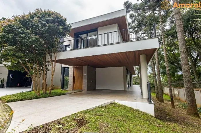 Casa com 4 dormitórios à venda, 338 m² por R$ 3.250.000,00 - Santa Felicidade - Curitiba/P