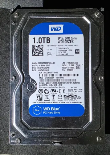 HD de 1tb para CPU ou DVR