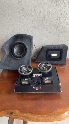 Kit Som SQ completo automotivo