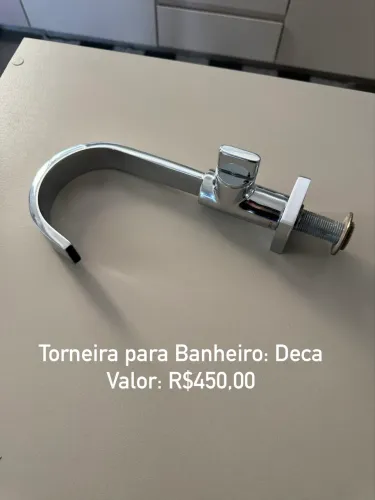 Torneira de pia banheiro 