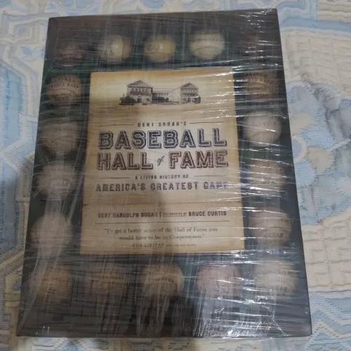 Livro Baseball Hall of Fame Novo LACRADO 