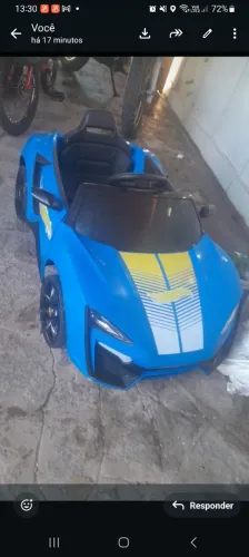 Carro eletrico com controle