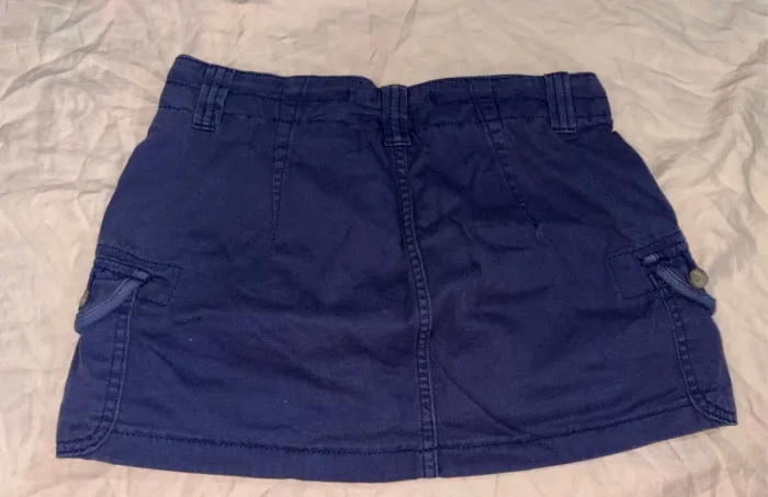 Saia jeans azul