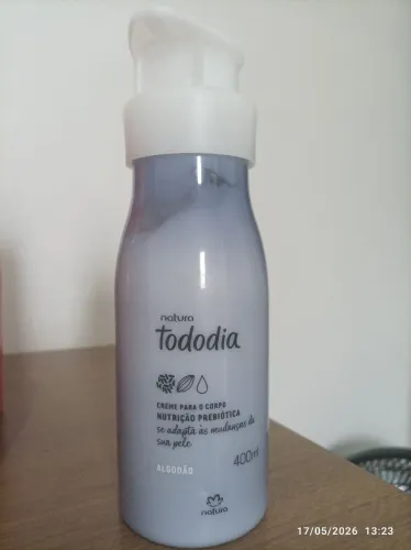 Creme Corporal Natura Tododia Algodão