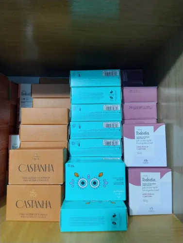 20 caixas Sabonete Natura Todo dia ou Ekos Castanha 