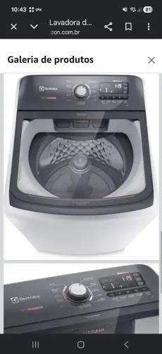 Máquina Eletrolux 15kg
