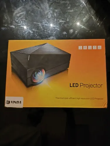 Mini Projetor Portátil Cinema em Casa LED 130 Pol HDMI