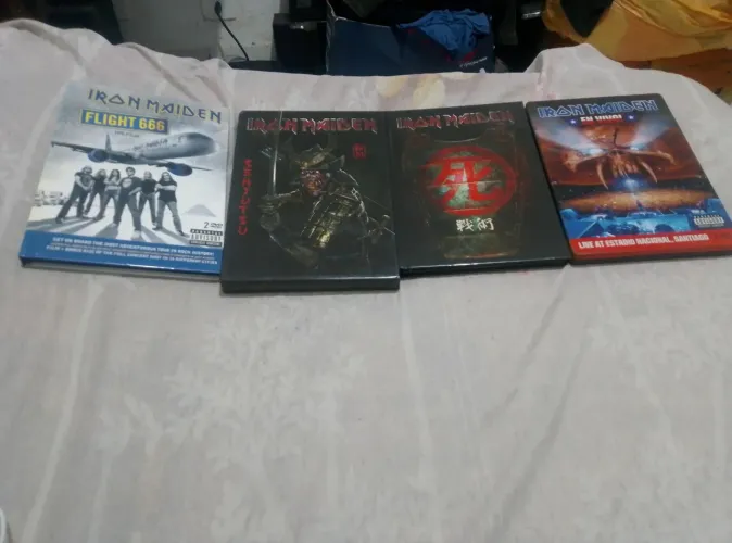 Box Colecionador Iron Maiden - a importados e raros.