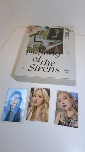 Albúm de kpop Gfriend 'Song of the Sirens' - photocards inclusos