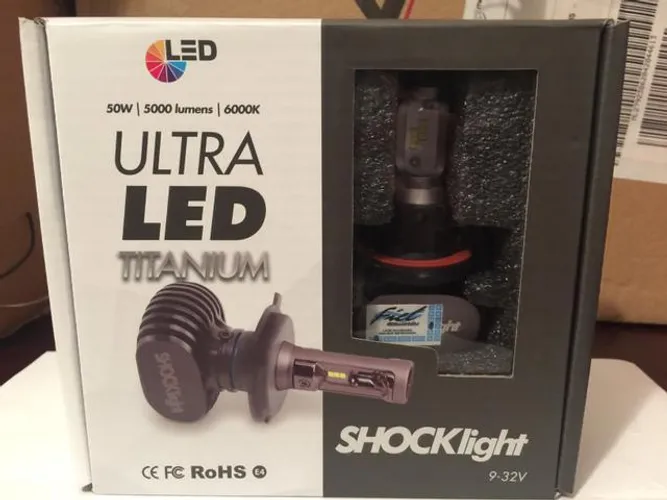 Led ultra led shockligh original h13 garantia instalado