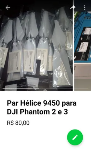 Hélices 9450 para DJI Phantom 2 e 3