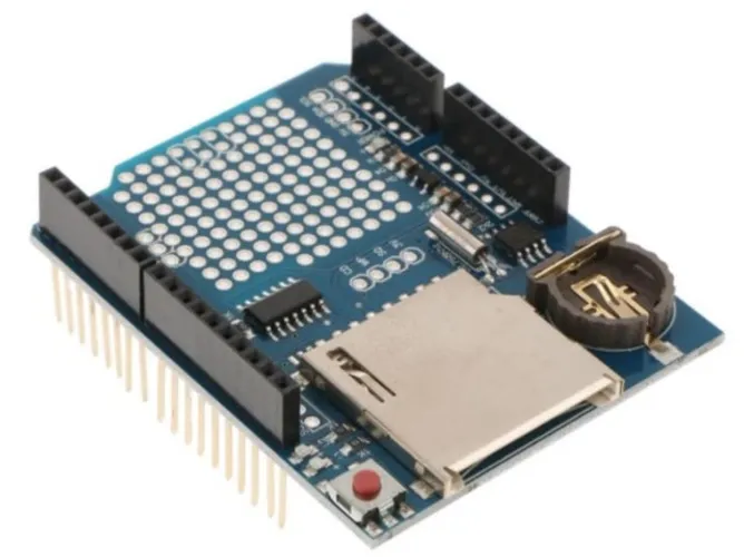 Shield  Módulo De Aquisição De Dados Xd-204 Data Logger . Arduino Automação COD-AM377