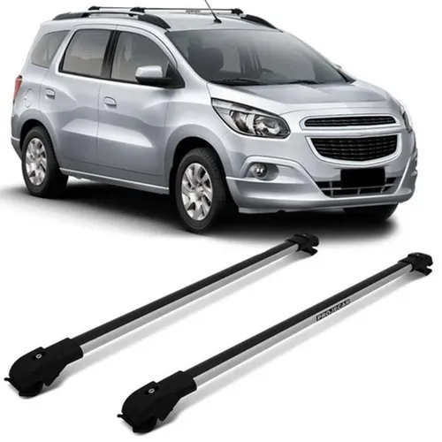 Travessa de Teto Slim Chevrolet Spin Projecar Prata ou Preta