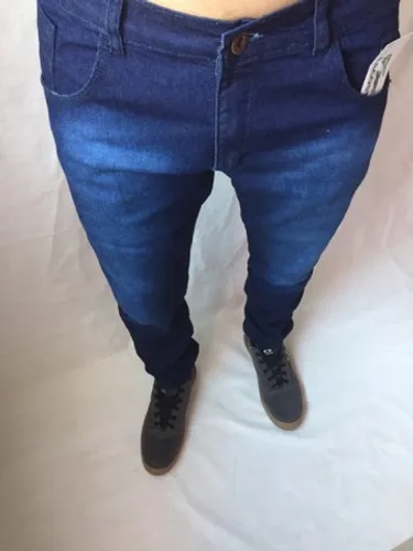 Calça jeans com elastano e calça jogger masculina