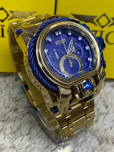 Relógio Invicta Série Ouro a Prva D'agua Premium Magnum zeus bolt hibrid