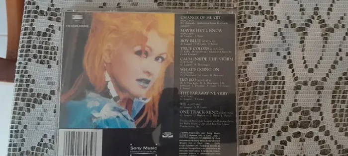 Cds cyndi Lauper & madonna