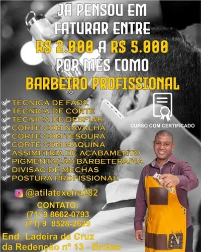 Curso de Barbeiro 