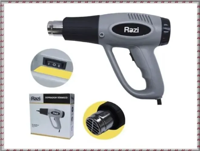 Soprador térmico 1500 watts 110 volts Razy