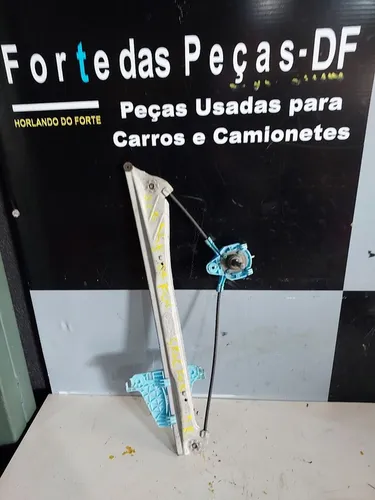 Máquina De Vidro Manual Da Porta Dianteira Esquerda Fox Spacefox Crossfox 2006 À 18