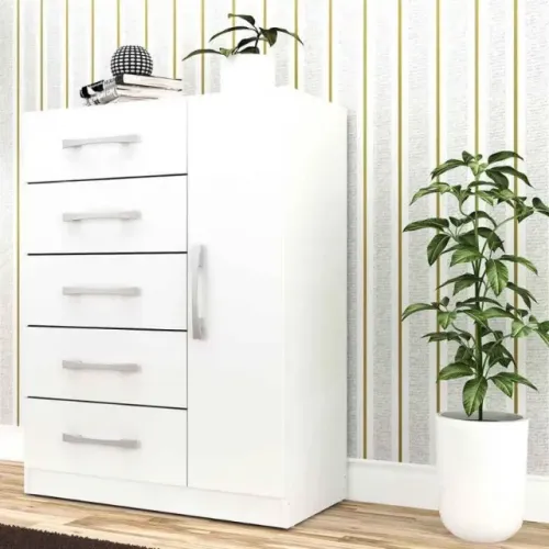 Cômoda Branca Sapateira - Envio Rápido