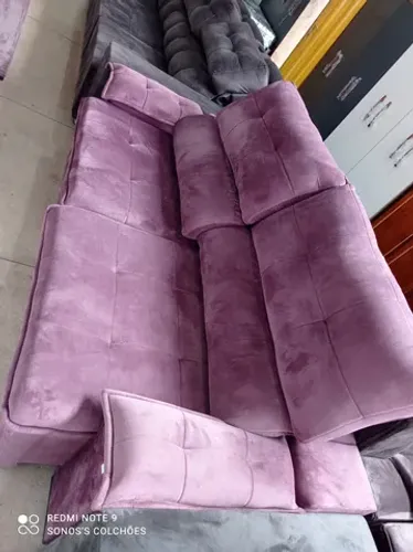 SOFA RECLINÁVEL E RETRÁTIL NOVO ALTO PADRÃO