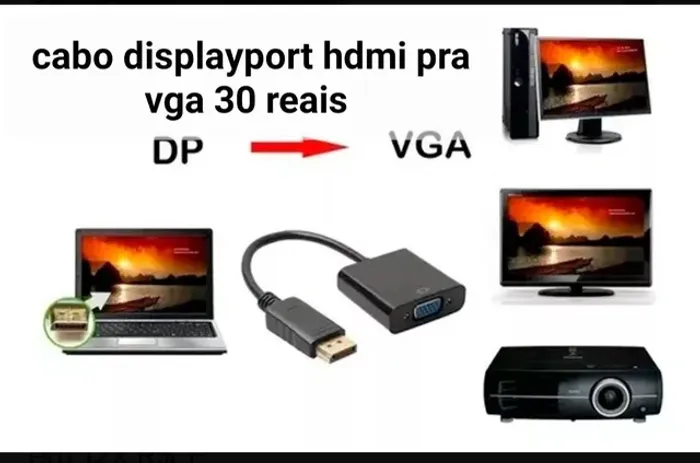 Cabo displayport 