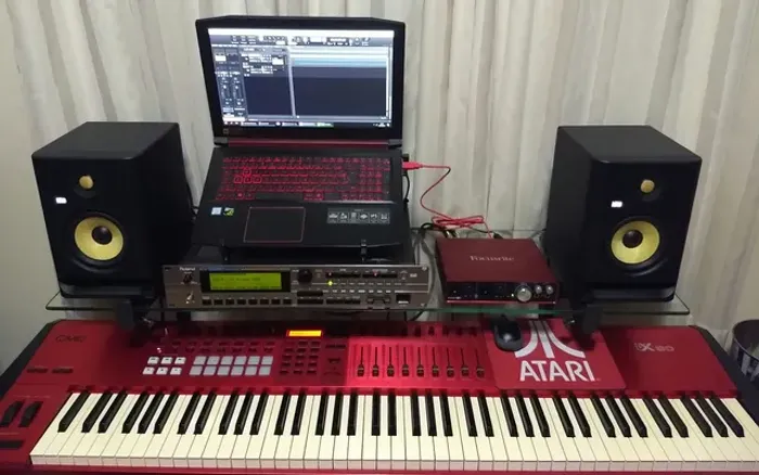 Teclado controlador Midi CME VX80