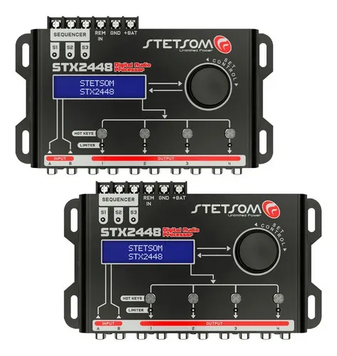 Processador Áudio Digital Stetsom 2448 Stx2448