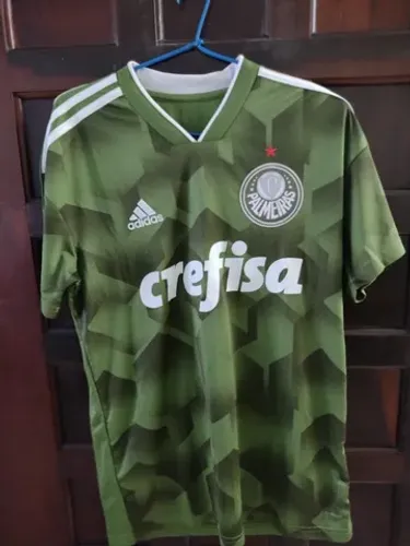 Camisa Palmeiras Adidas Verde Oliva (Camuflada) Nova com etiqueta 2018 P