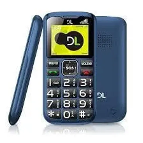 Celular DL *** Com Números Grandes *** Conservado 