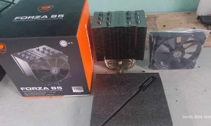 Cooler para Processador Cougar Forza 85, 120mm, Intel-AMD, 3MFZA85.0001